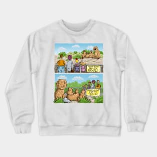 Please Do Not Eat the People Crewneck Sweatshirt